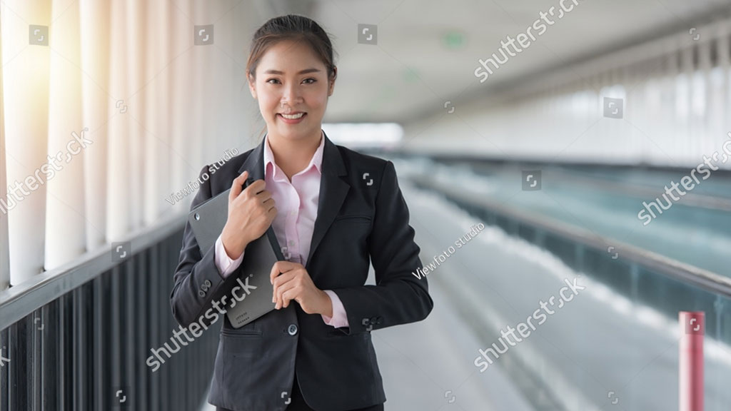 Modeling for Stock Photo